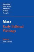 Marx: Early Political Writings Paperback (Cambridge Texts in the History of Political Thought) 