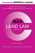 Concentrate Questions and Answers Land Law: Law q&a Revision and Study Guide (Concentrate Questions & Answers)
