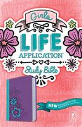 Girls Life Application Study Bible NLT, TuTone