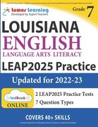 LEAP Test Prep: Grade 7 English Language Arts Literacy (ELA) Practice Workbook and Full-length Online Assessments: LEAP Study Guide (en Inglés)