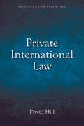 Private International Law (en Inglés)