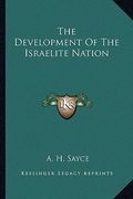 the development of the israelite nation (en Inglés)