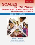 Scales for Rating the Behavioral Characteristics of Superior Students--Print Version: 50 Booklets (en Inglés)