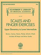 Scales and Finger Exercises - Upper Elementary to Lower Intermediate Piano: Schirmer's Library of Musical Classics Volume 2107 (en Inglés)
