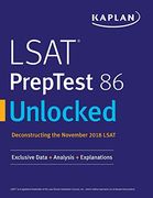 Lsat Preptest 86 Unlocked: Exclusive Data + Analysis + Explanations (en Inglés)