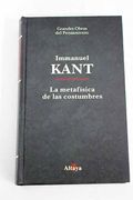 La Metafísica de las Costumbres