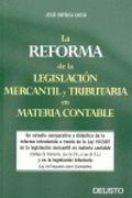 reforma de la legislación mercantil y tributaria en materia contable