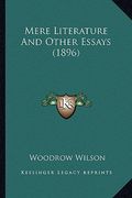 mere literature and other essays (1896) (en Inglés)
