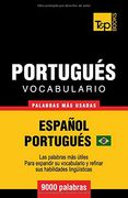 Vocabulario Español-Portugués Brasilero - 9000 Palabras más Usadas
