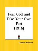 fear god and take your own part