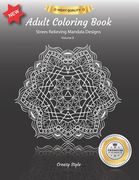 Adult Coloring Book: Stress Relieving Mandala Designs - Volume II (en Inglés)