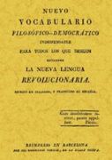 Vocabulario Filosofico-Democratico.La Nueva Lengua Revolucion