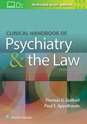 Clinical Handbook of Psychiatry and the Law (en Inglés)