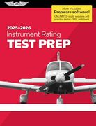 Instrument Rating Test Prep 2025-2026: Paperback Plus Software―Pass Your faa Exam (Asa Test Prep Series) (en Inglés)