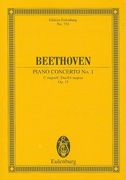 beethoven: piano concerto no. 1, c major/c-dur/ut majeur, op. 15 (en Inglés)