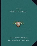 the greek herbals