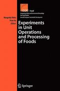 experiments in unit operations and processing of foods (en Inglés)