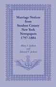 Marriage Notices from Steuben County, New York, Newspapers 1797-1884