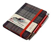 Castle Grey Tartan: Mini with Pen: 10.5 x 7.5cm: Scottish Traditions: Waverley Genuine Tartan Cloth Commonplace Not (Waverley Scotland Tartan Cloth Nots)