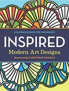 Coloring Books for Grownups: Inspired: Modern art Designs (en Inglés)