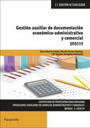 Gestión Auxiliar de Documentación Económico-Administrativa y Comercial