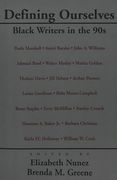 Defining Ourselves: Black Writers in the 90s (en Inglés)