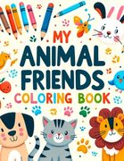 My animal Friends: Coloring Book (en Inglés)