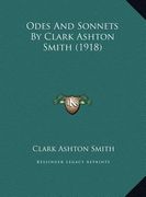 odes and sonnets by clark ashton smith (1918)