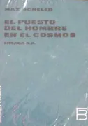El puesto del hombre en el cosmos