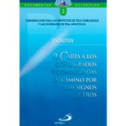 ESCRUTAD CARTA A LOS CONSAGRADOS