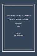 the studia philonica annual, ii, 1990