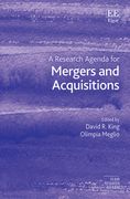 Research Agenda for Mergers and Acquisitions