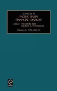 advances in pacific basin financial markets: vol 2, parts a & b (en Inglés)