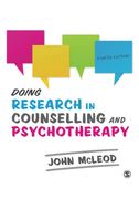 Doing Research in Counselling and Psychotherapy 