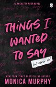 Things i Wanted to Say (en Inglés)