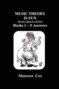 Music Theory is fun Puzzles, Quizzes & Tests Books 1 - 5 Answers (en Inglés)