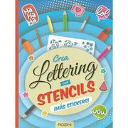 Crea Lettering con Stencils [Con Stickers]