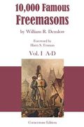 10,000 Famous Freemasons: Vol. I (en Inglés)