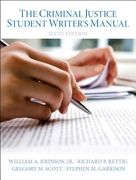 The Criminal Justice Student Writer's Manual (en Inglés)