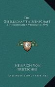 Die Gesellschaftswissenschaft: Ein Kritischer Versuch (1859) (en Alemán)