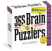 Mensa(r) 365 Brain Puzzlers Page-A-Day(r) Calendar 2027: Word Puzzles, Logic Challenges, Number Problems, and More (en Inglés)
