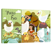 Cuento El Patito Feo Troquelado Niños Niñas