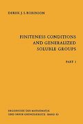 finiteness conditions and generalized soluble groups: part 1 (en Inglés)