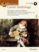 Baroque Guitar Anthology: 16 Pièces de Guitare et de Luth. Vol. 3. Guitar (en Inglés)