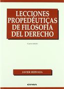 Lecciones Propedéuticas de Filosofía del Derecho
