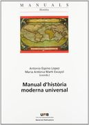 Manual D'Història Moderna Universal (Manuals de la UAB)