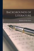 Backgrounds of Literature (en Inglés)