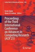 Proceedings of the Third International Conference on Advances in Computing Research (Acr’25) (Lecture Notes in Networks and Systems, 1346) (en Inglés)