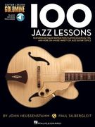 100 Jazz Lessons Guitar Lesson Goldmine Series Book/Online Audio (en Inglés)