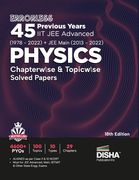 Errorless 45 Previous Years IIT JEE Advanced (1978 - 2021) + JEE Main (2013 - 2022) PHYSICS Chapterwise & Topicwise Solved Papers 18th Edition PYQ Que (en Inglés)